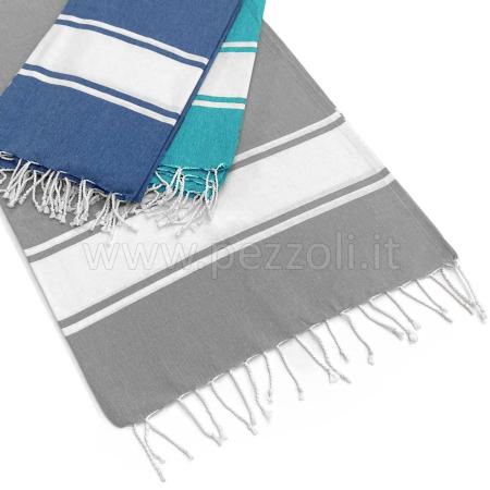 Beach Towels light fouta SOFT 100x200 WITH FRINGES - photo 1